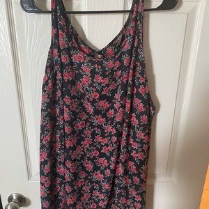 Torrid high low rose top